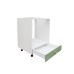 Corp inferior 60 pentru cuptor incorporabil cu 1 sertar Zebra MDF verde